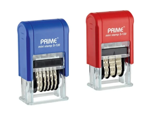 Prime S120 Mini Dater Number Stamp 